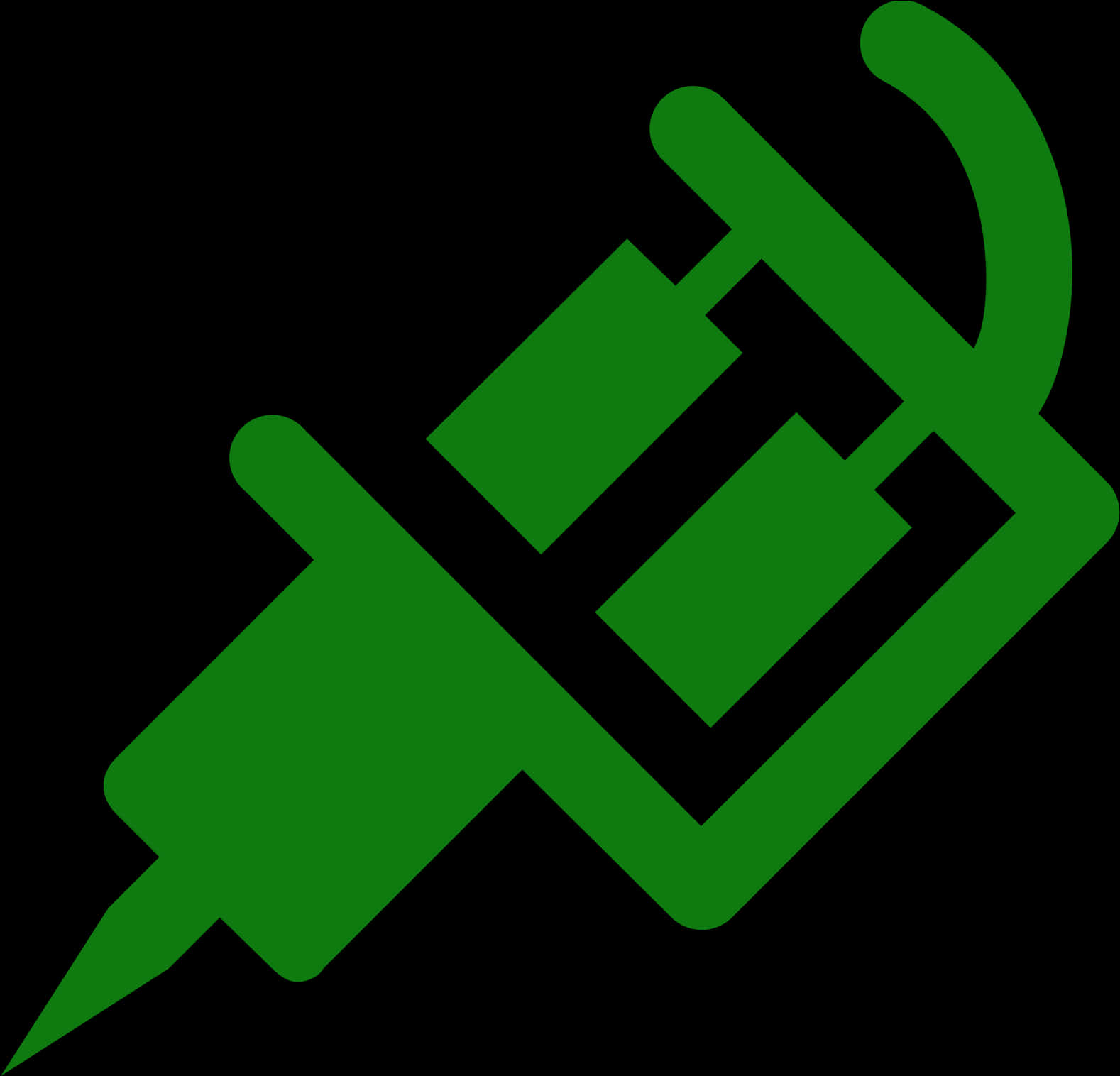 Green Tattoo Machine Icon