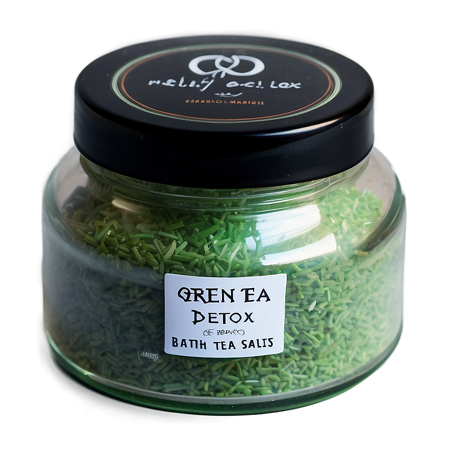 Green Tea Detox Bath Salts Png Edp