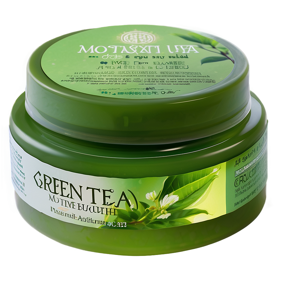 Green Tea Moisturizer Tub Png 06242024