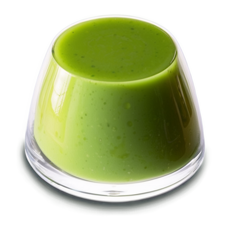 Green Tea Panna Cotta Png 06242024