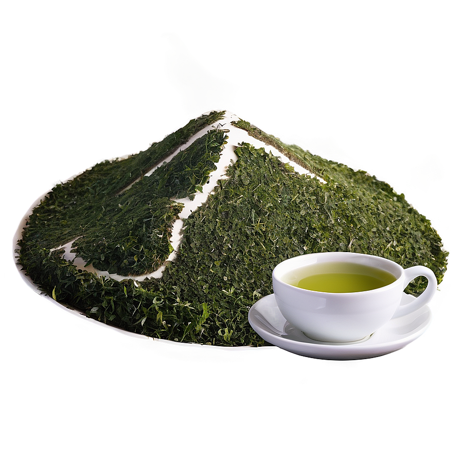 Green Tea Rolling Hills Png 55