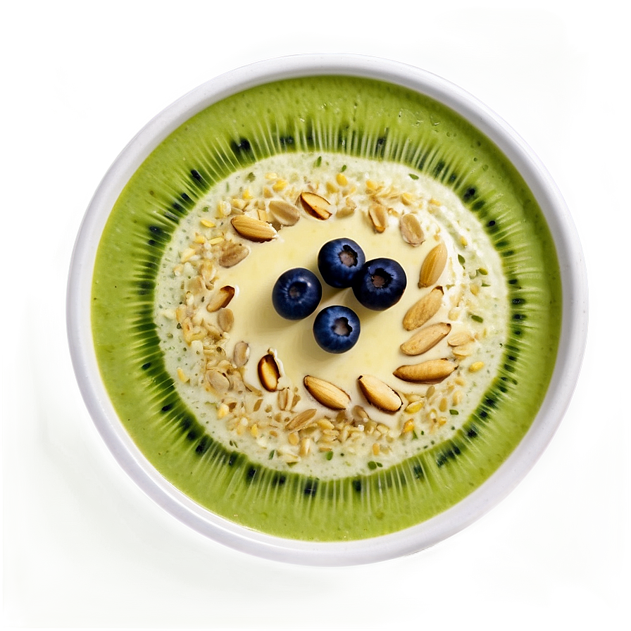 Green Tea Smoothie Bowl Png Jkw