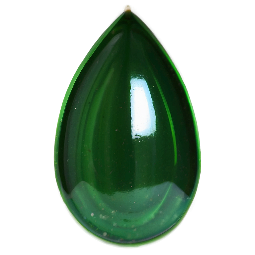 Green Teardrop Png 05252024