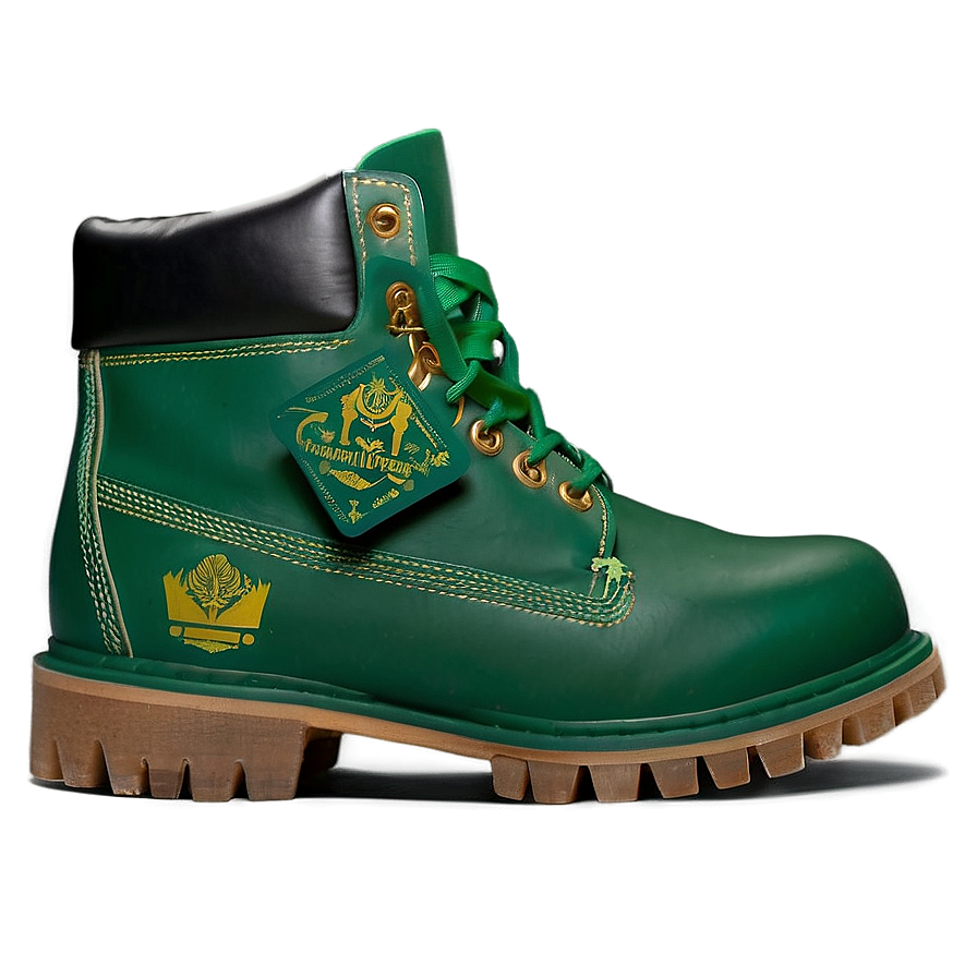 Green Timbs Footwear Png 06202024