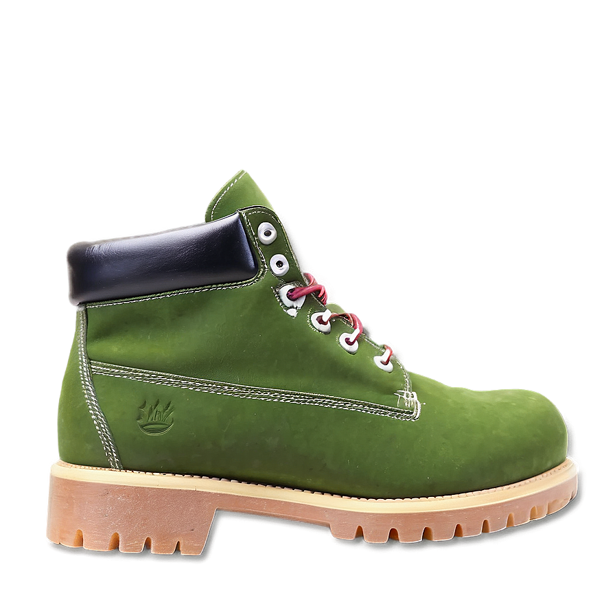 Green Timbs Footwear Png 88