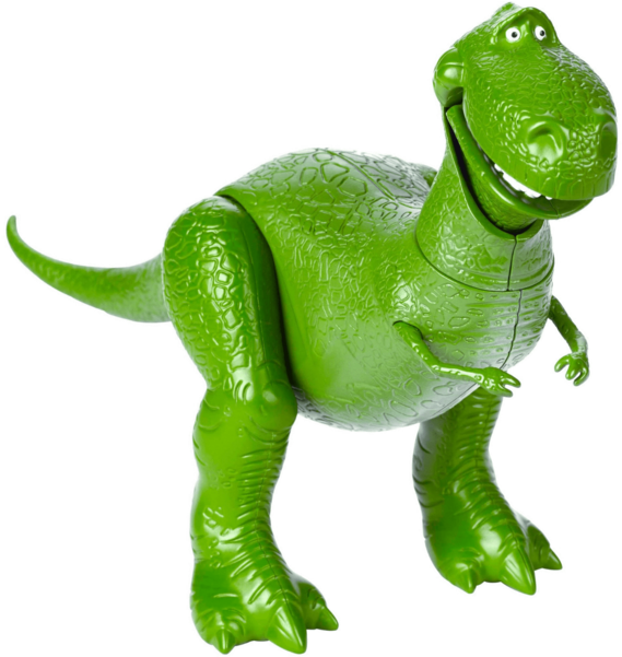 Green Toy Dinosaur Character