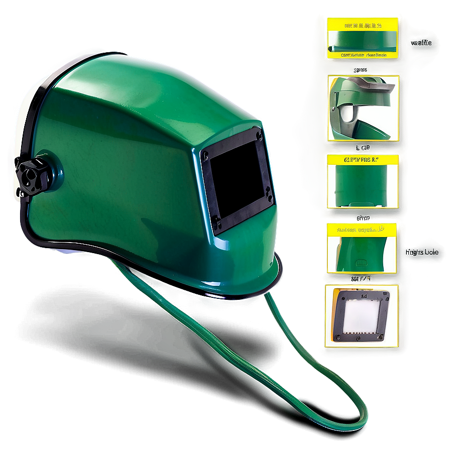 Green Welding Helmet Png 85