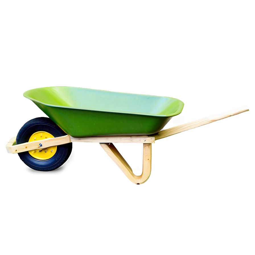 Green Wheelbarrow Png 7