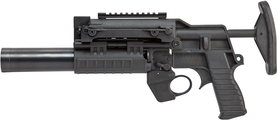 Grenade Launcher Isolatedon Transparent Background