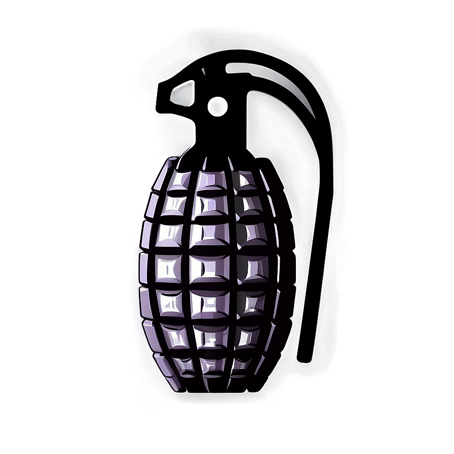 Grenade Silhouette Png Mmt