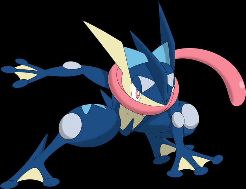 Greninja Pokemon Action Pose