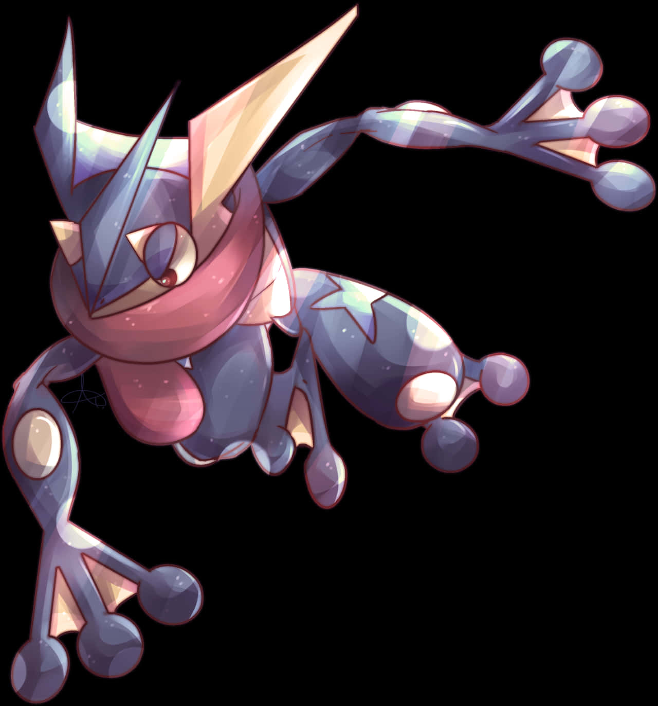 Greninja Pokemon Artwork