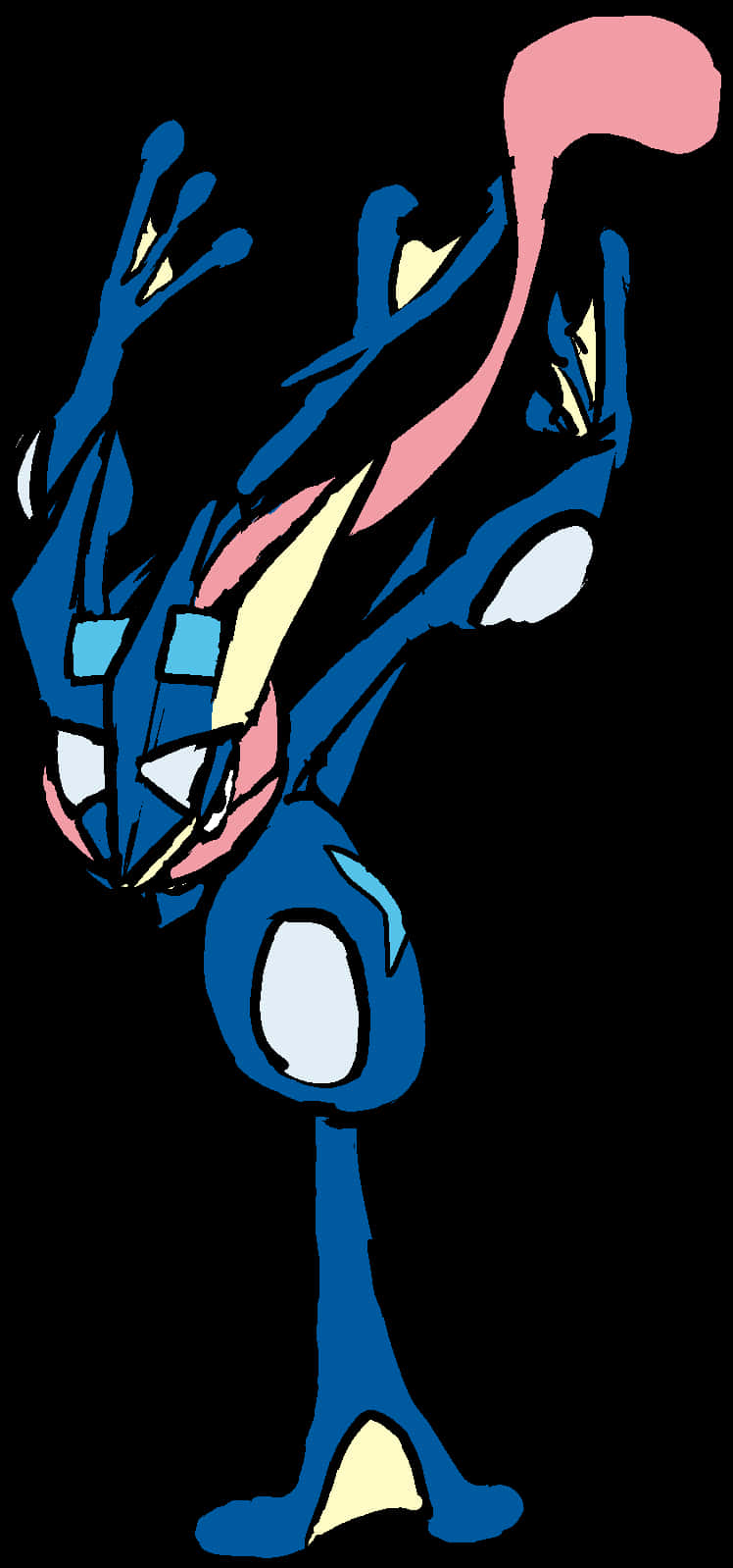 Greninja Pokemon Character Art