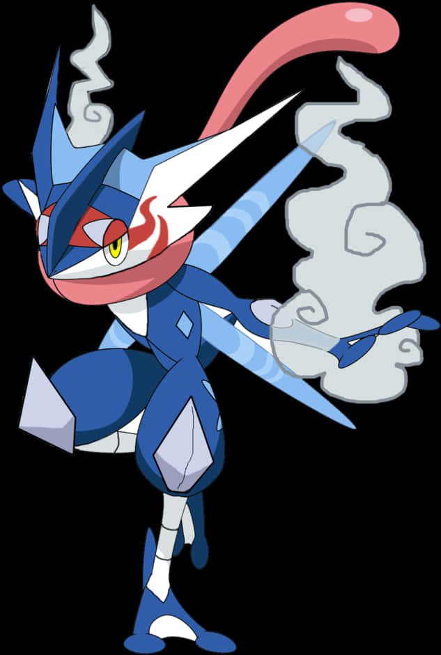 Greninja Pokemon Character Art