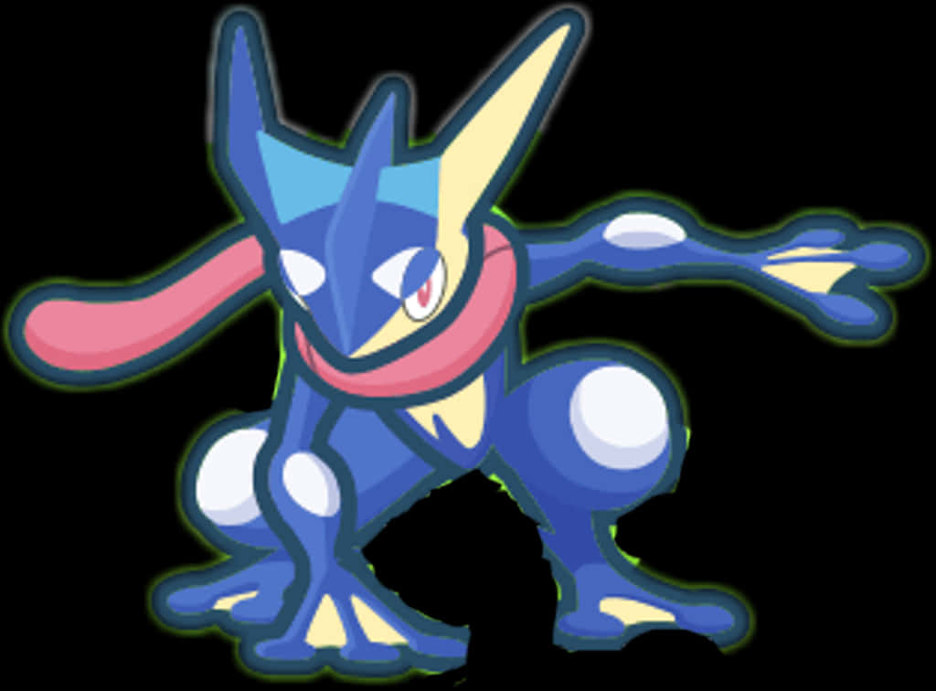 Greninja Pokemon Character Artwork