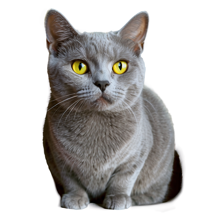 Grey Cat Photo Png 25