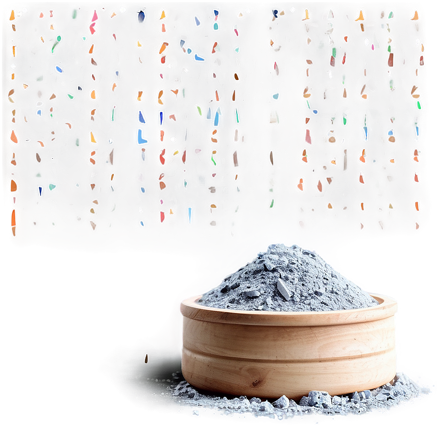 Grey Cement Powder Png Tco