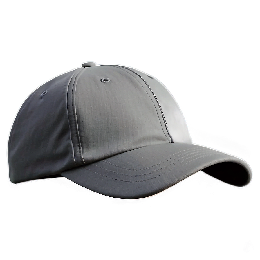 Grey Dad Hat Render Png 06272024