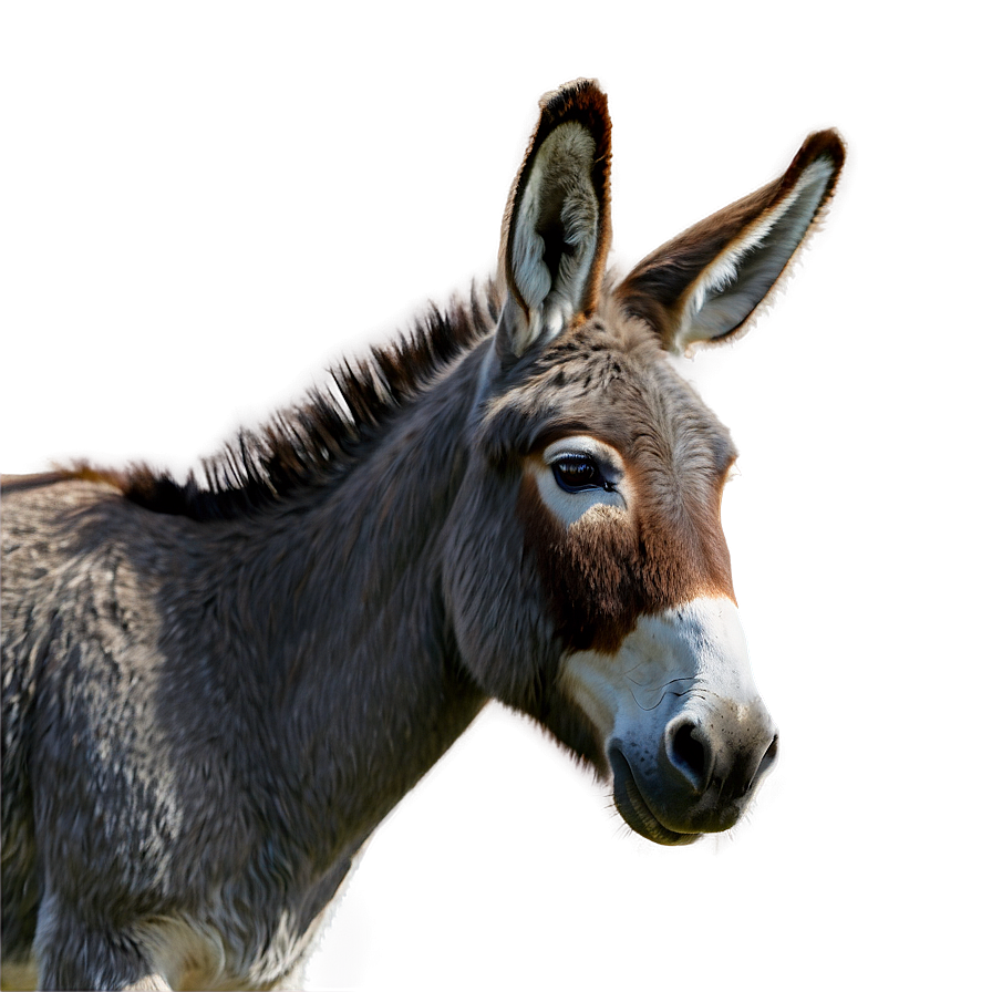 Grey Donkey Png 05232024