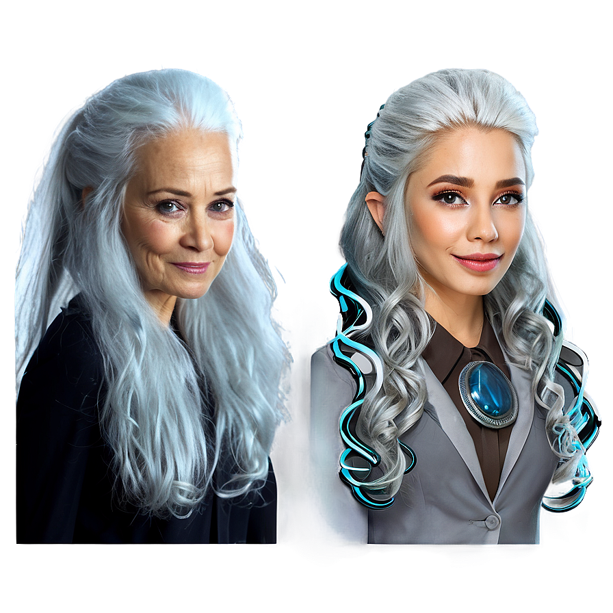 Grey Hair Evolution Png 06282024