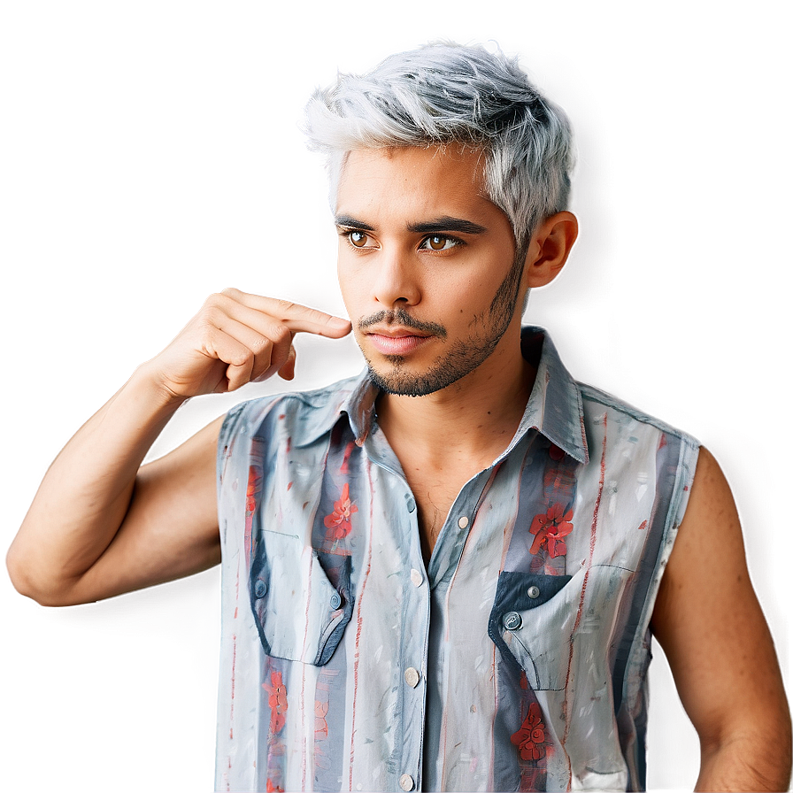 Grey Hair Transformation Png Mcv73