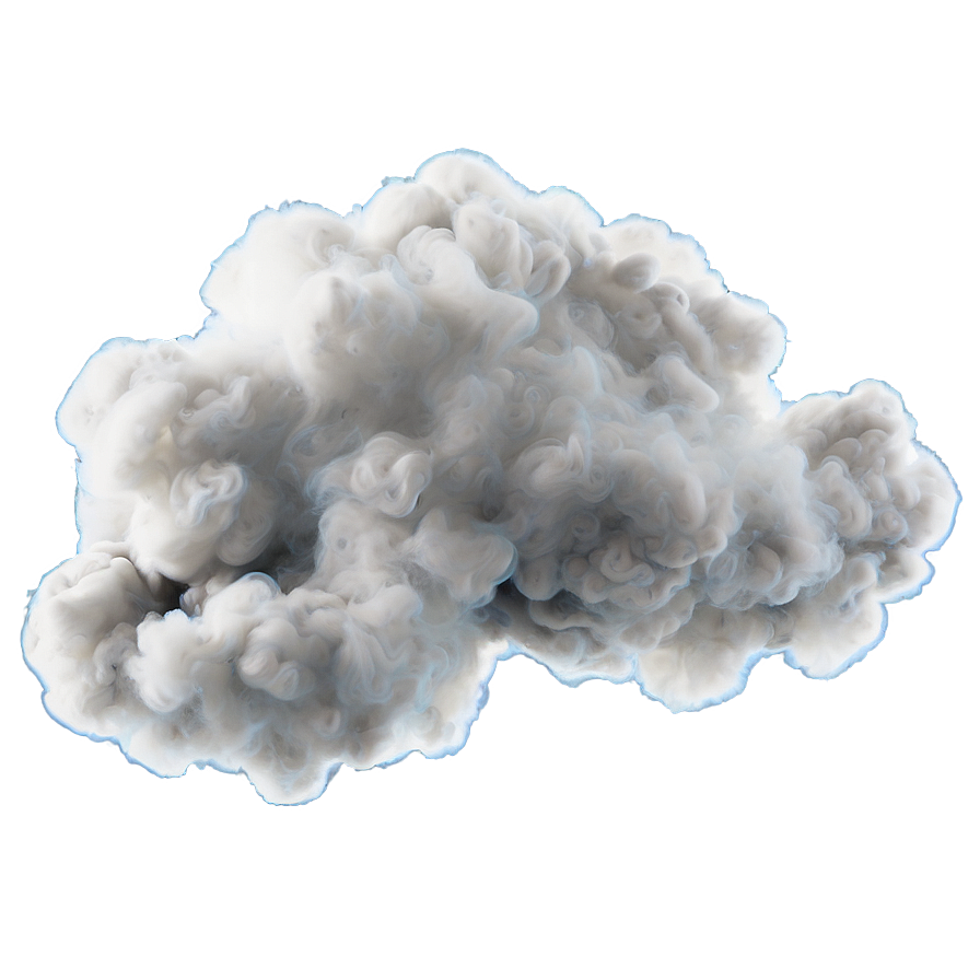 Grey Smoke Puff Png 83