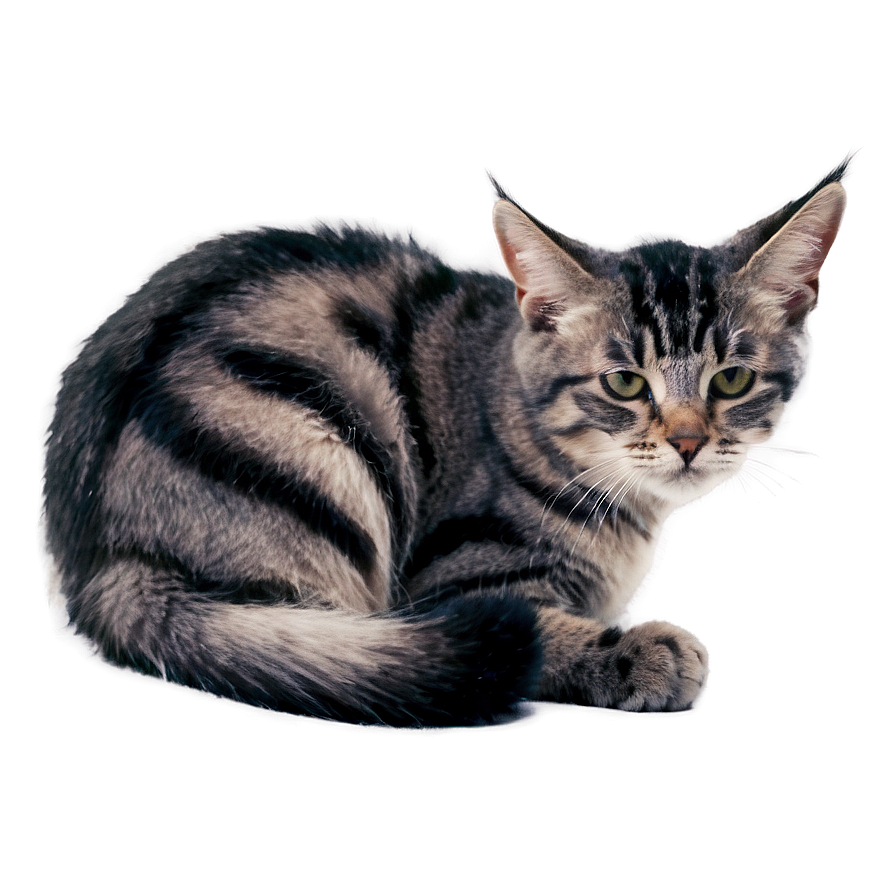 Grey Striped Cat Png Lhh