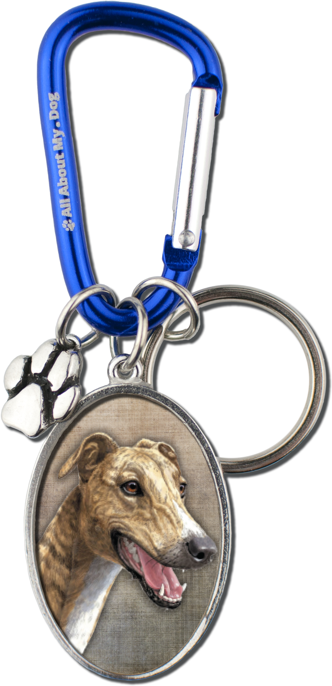 Greyhound Keychain Accessory