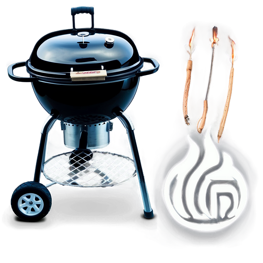 Grill Smoker Combo Png 4