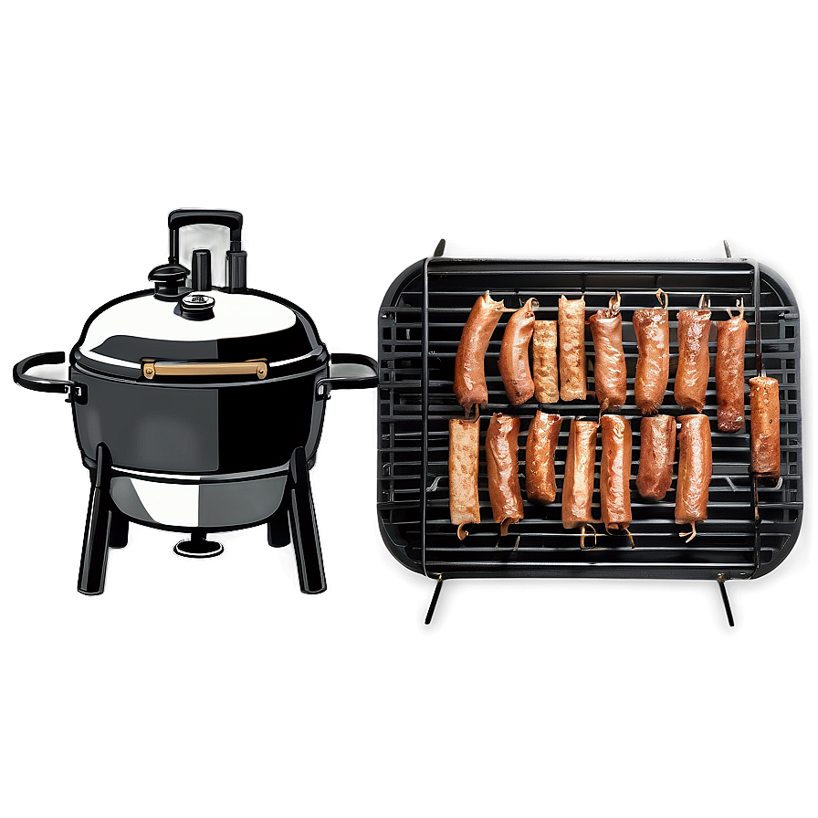 Grill Smoker Combo Png 49