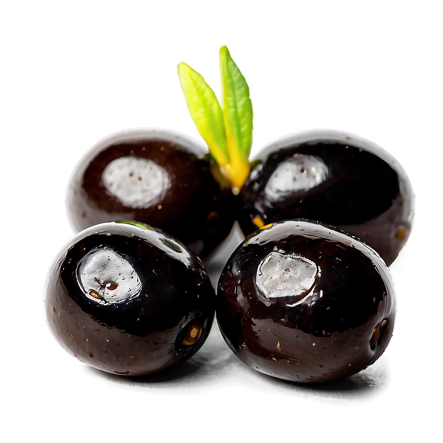 Grilled Black Olives Png Hss