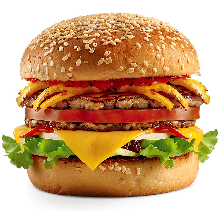 Grilled Burger King Burger Png 11