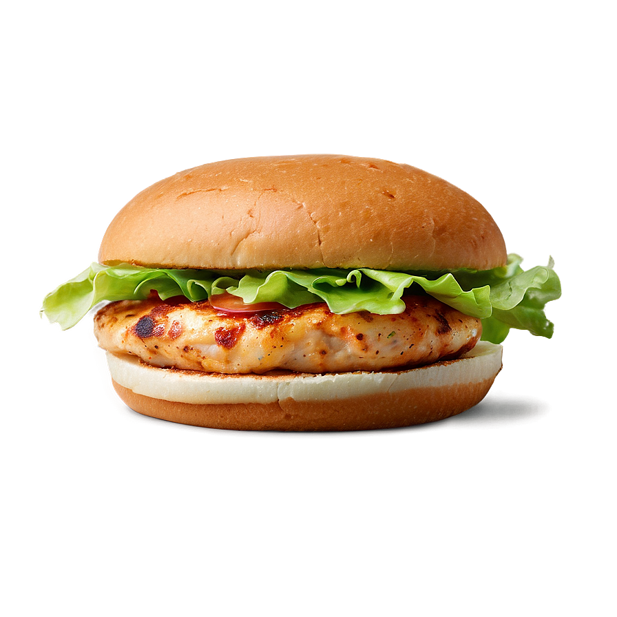 Grilled Chicken Burger Png 67