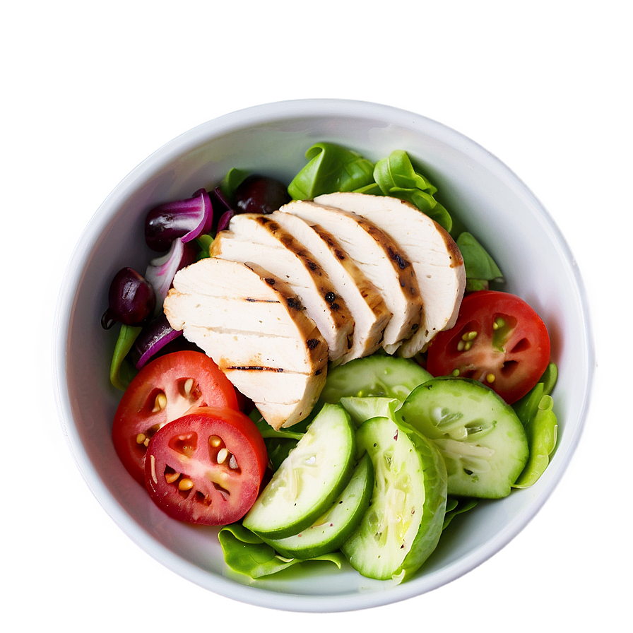 Grilled Chicken Greek Salad Png Pwy