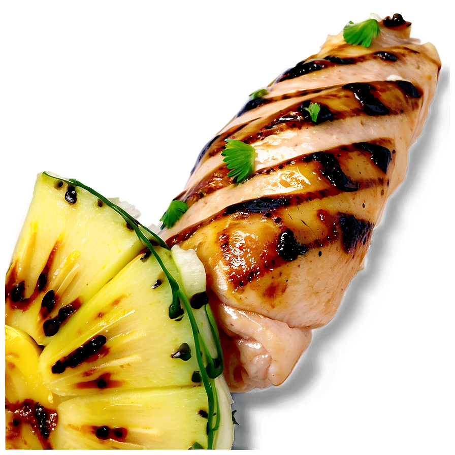 Grilled Chicken With Pineapple Salsa Png Ujm