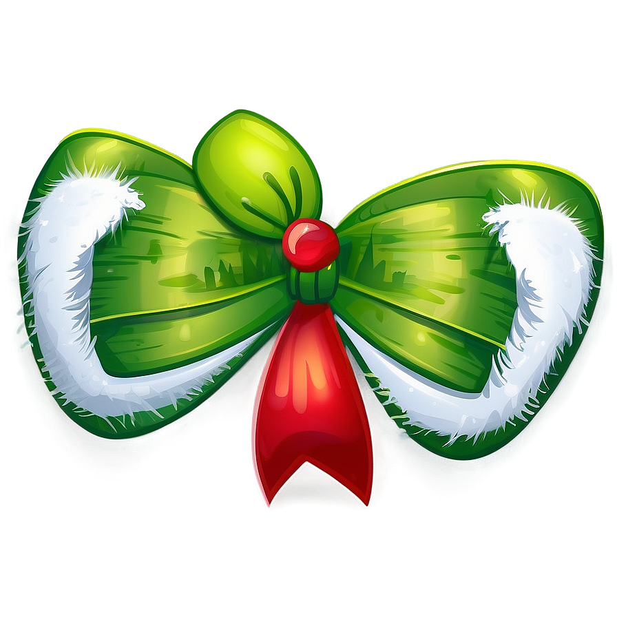 Grinch Christmas Bow Png Ein56