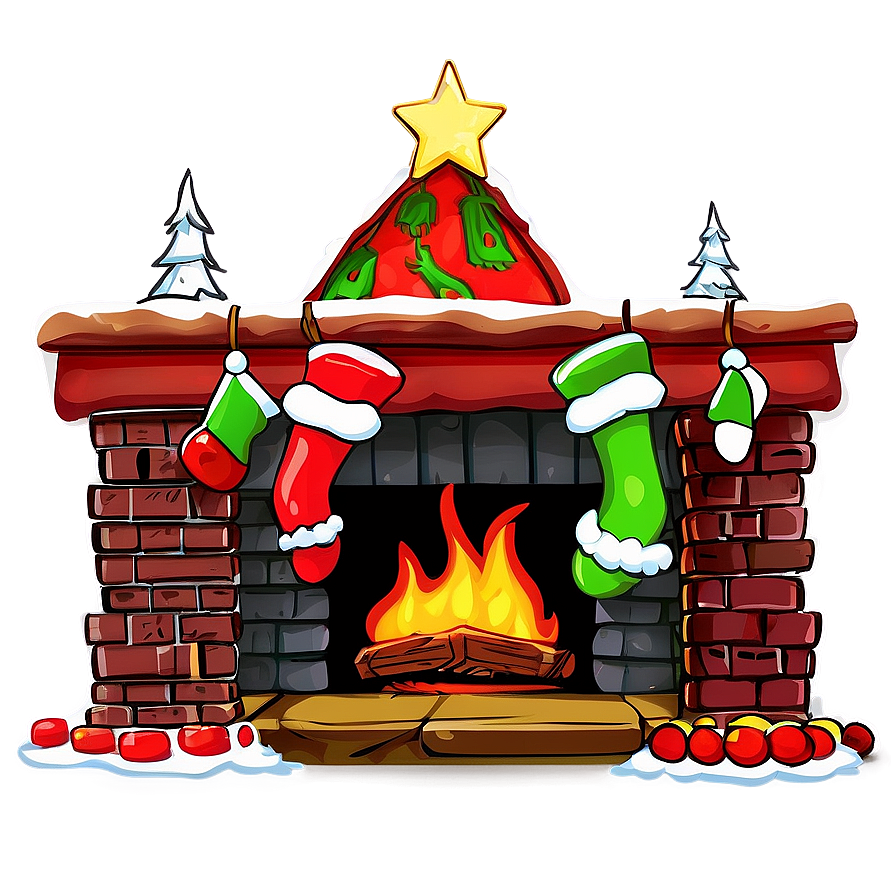 Grinch Christmas Fireplace Png 41