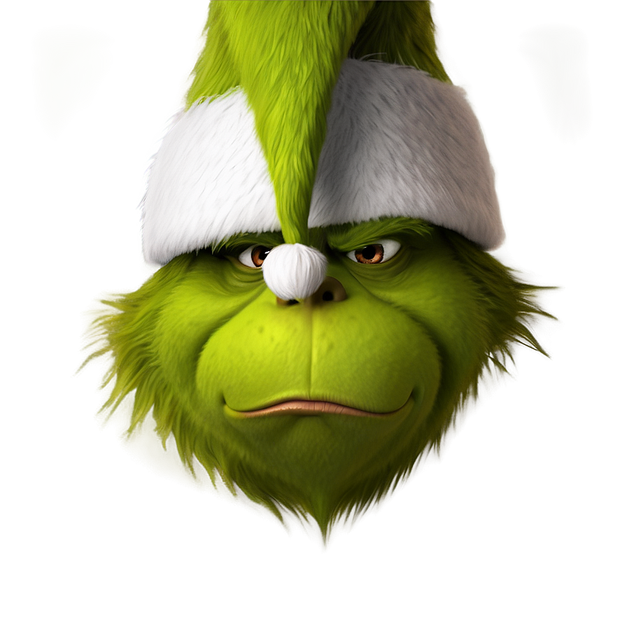 Grinch Santa Hat Png 87