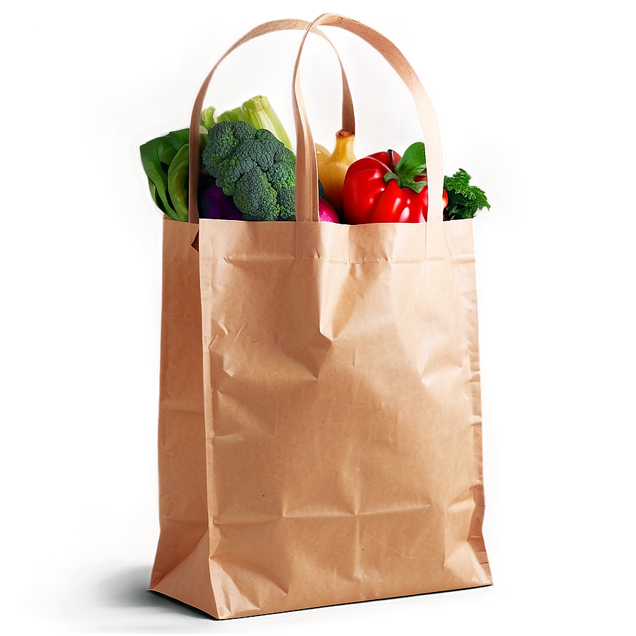 Grocery Bag With Logo Png 06132024