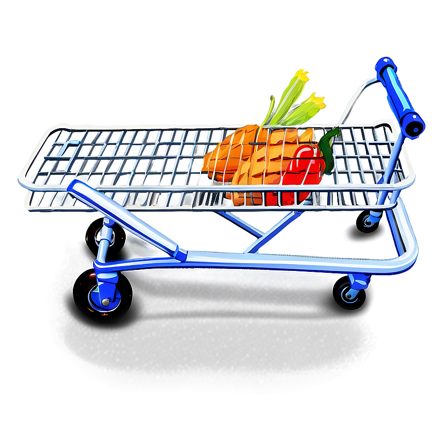 Grocery Cart Front View Png Hnb78