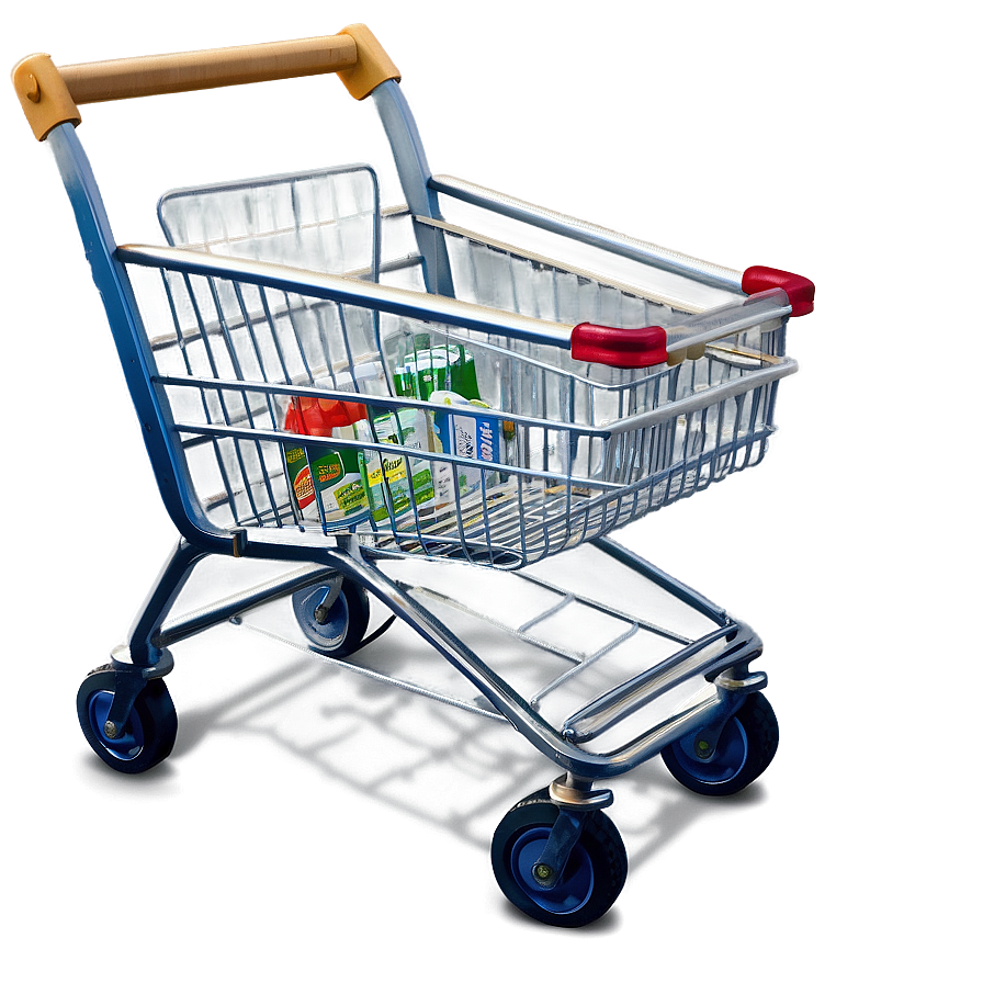 Grocery Cart Isolated Png Byc23