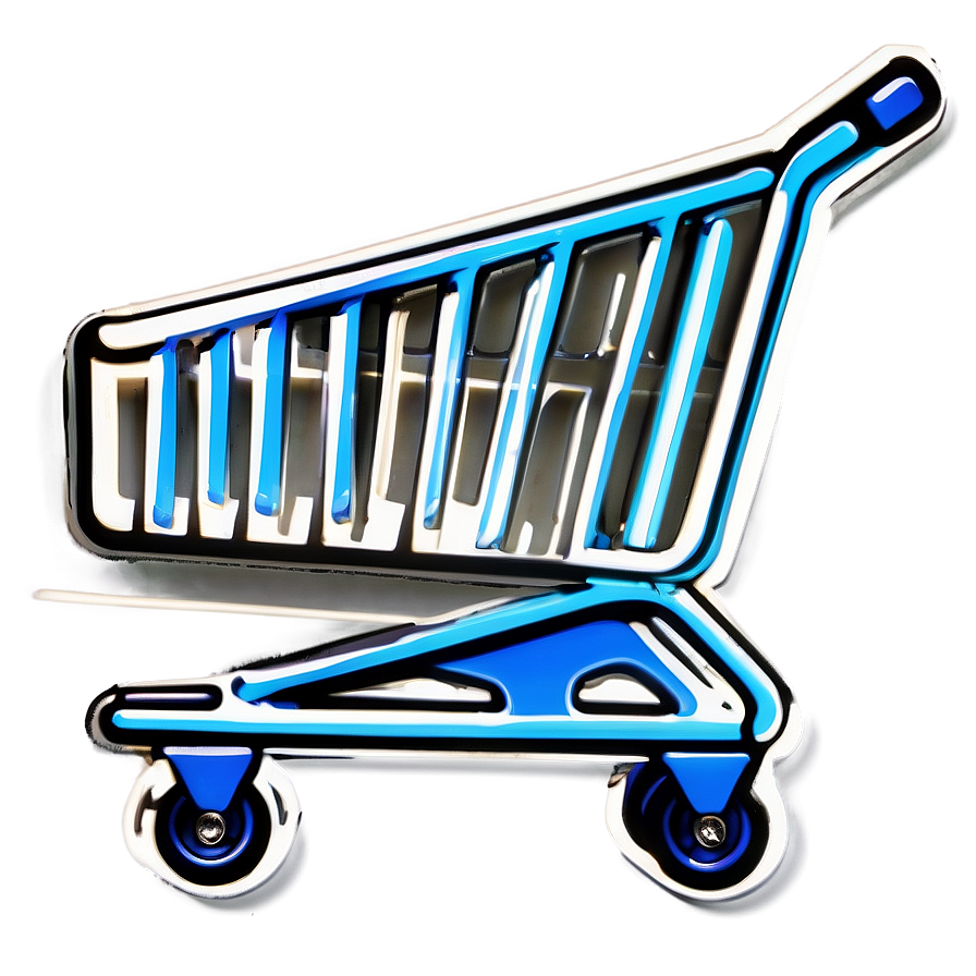 Grocery Cart Outline Png 56