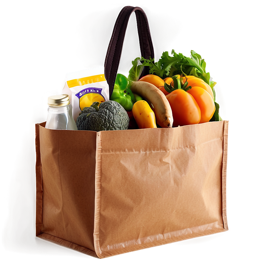 Grocery Shopping Bag Png 06132024