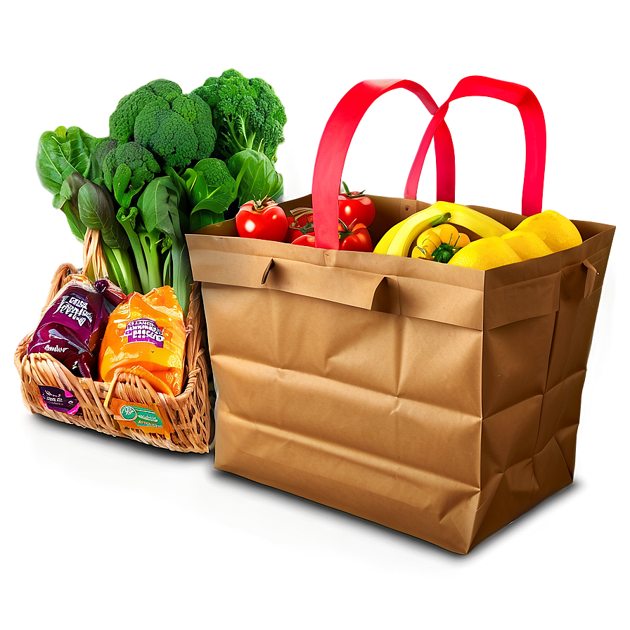 Grocery Shopping Bag Png 75