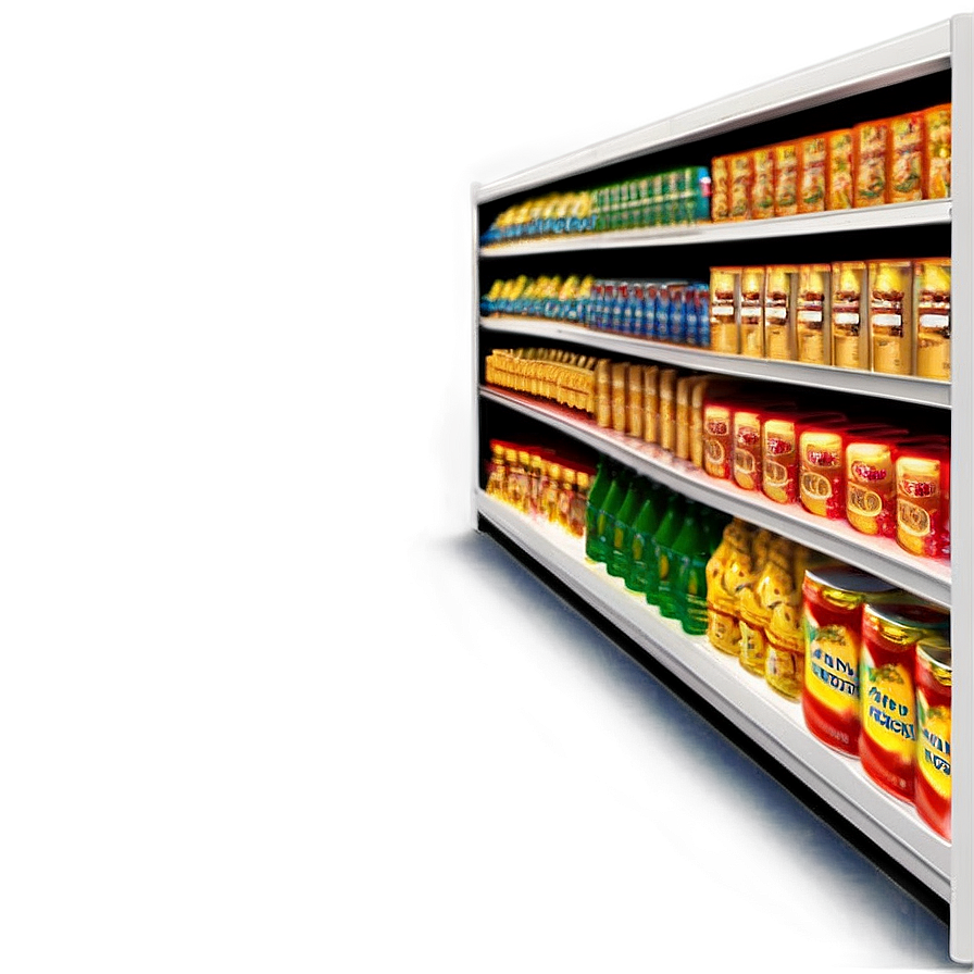 Grocery Store Shelves Png 98