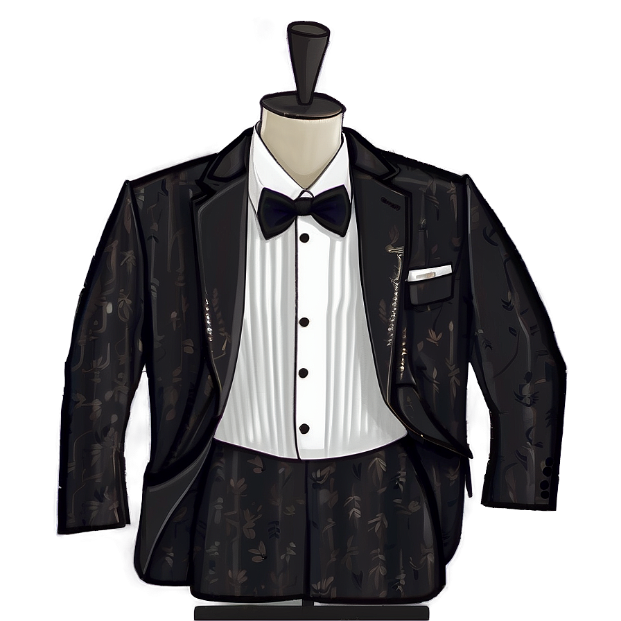 Groom's Wedding Tuxedo Png 63