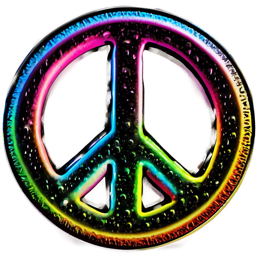 Groovy Pop Peace Sign Png Uqv10