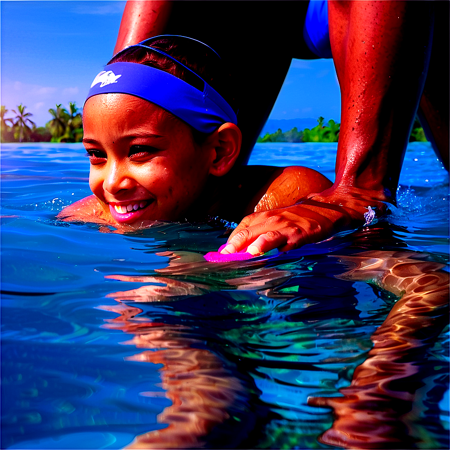 Group Swimming Session Png 06262024