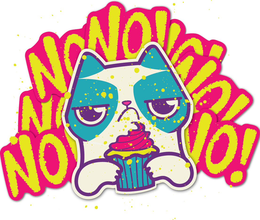 Grumpy Cat No Cupcake