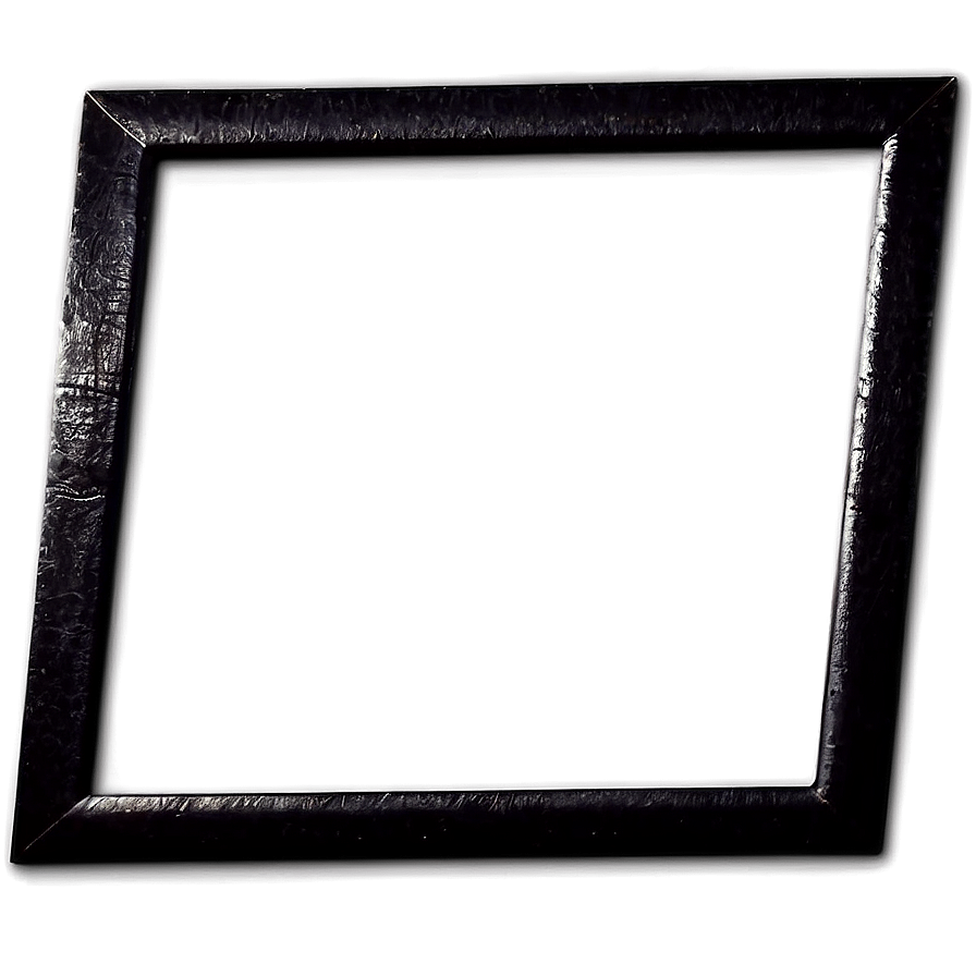 Grunge Black Frame Png 15